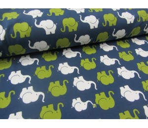 Jersey - Elephant Parade lime petrol